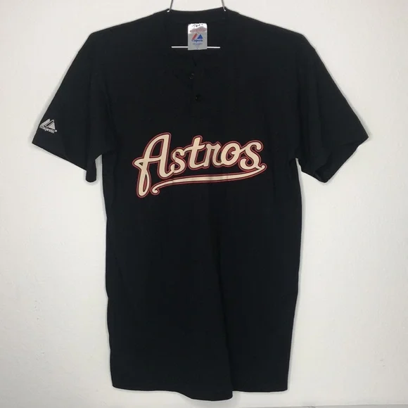 Majestic Astros T Shirt 39 - Picture 2 of 8